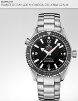 Omega Seamaster Planet Ocean 42mm Stahl mit Stahlarmband